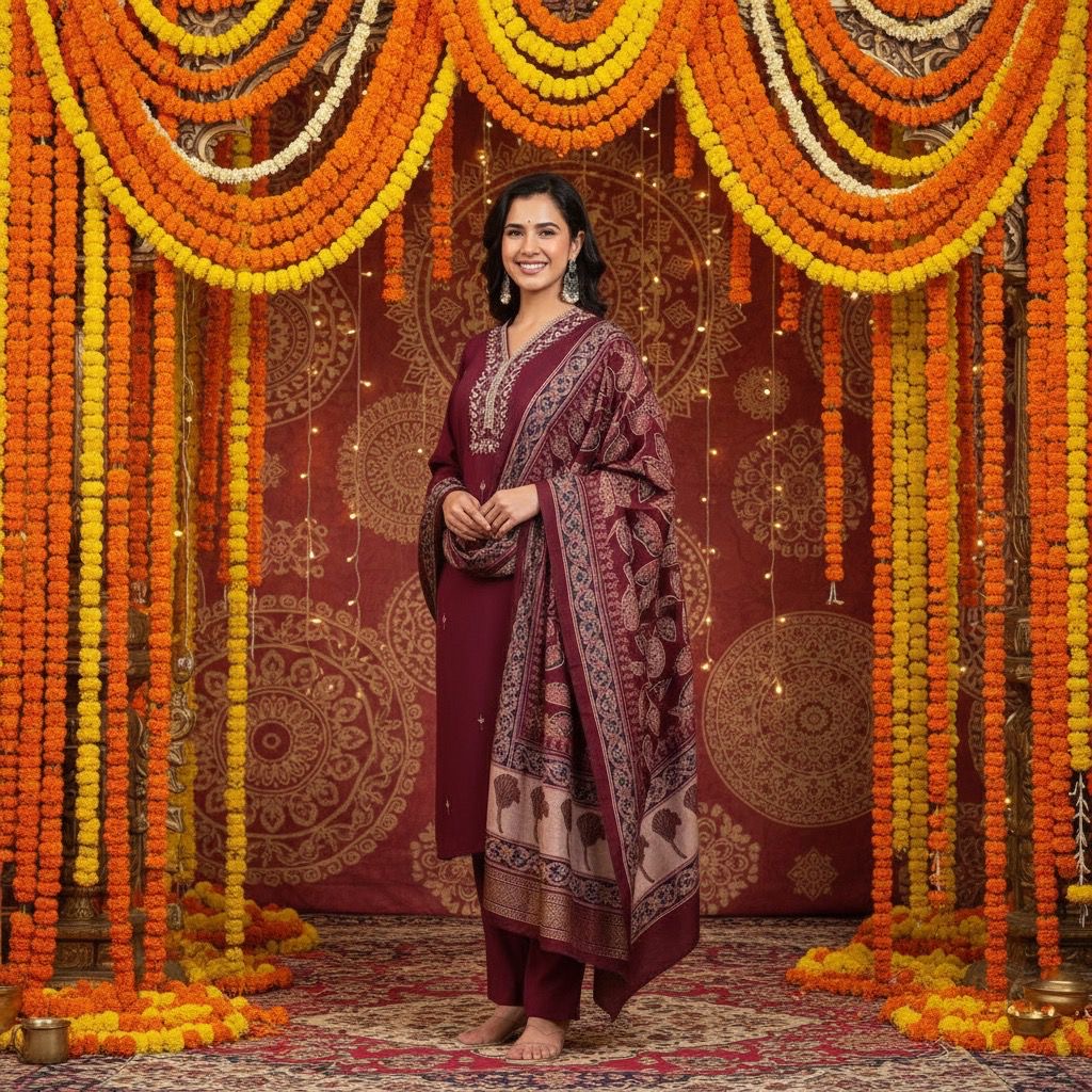 Vatican Silk Suit Set