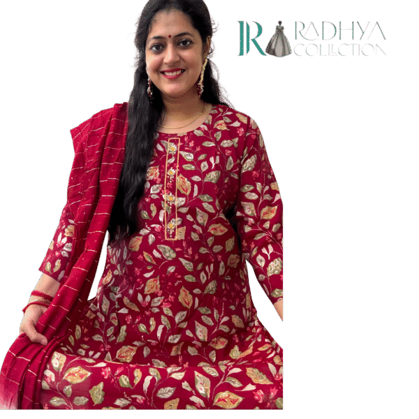mehrun elegance – modal silk suit with sequin dupatta