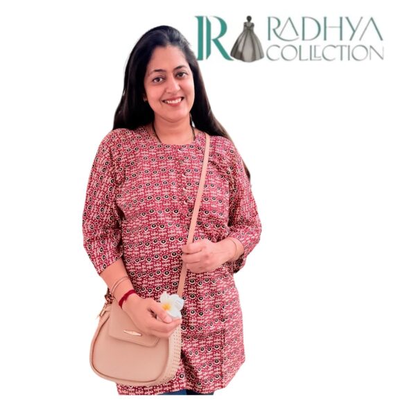 ajrak cotton top
