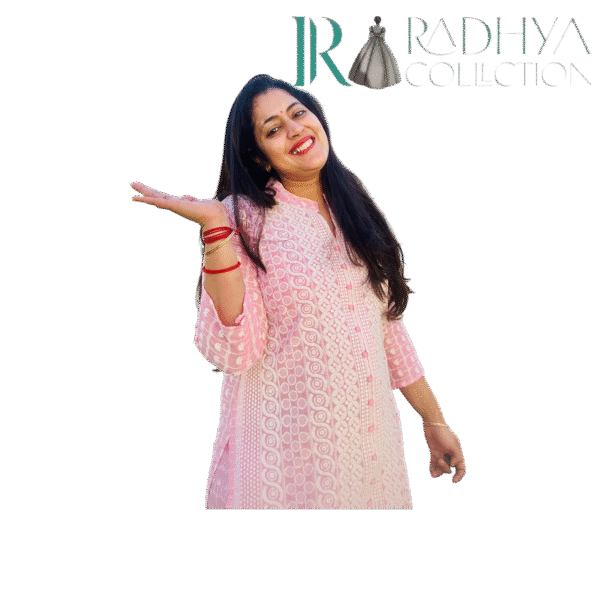 gulab grace – 2 piece chikankari kurta set
