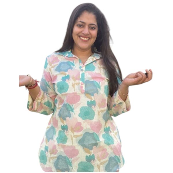🌸 mint bloom – cotton co ord set