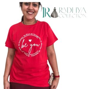 be you slogan tee – radhya collection