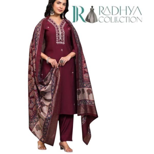 vatican silk suit set