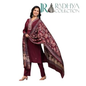 Vatican Silk Suit Set