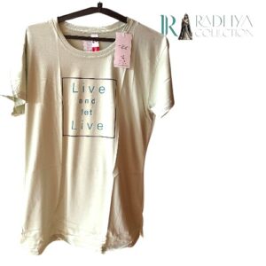 live & let live slogan t shirt
